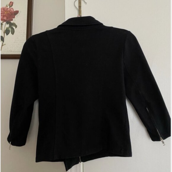 Forever 21 Black Moto Jacket Medium - Picture 5 of 6